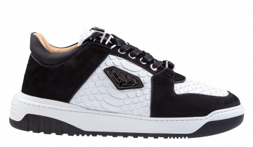 Benjamin Berner BNJ Sigma Low-Top White Black Sneaker