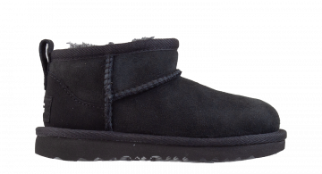 UGG Kids Classic Ultra Mini Black korte laars