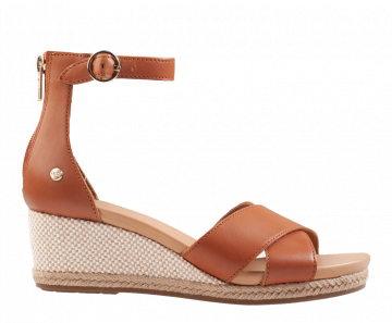 UGG Eugenia cognac Sandaal